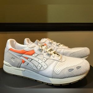 ASICS TIGER GEL LYTE WHITE WHITE ATHLETIC MEN SHOES Sz 11